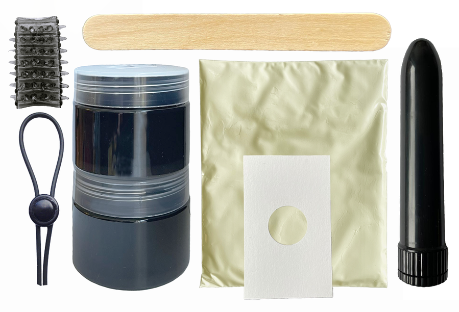 CLONEBOY - KIT PENIS CLONER MIT VIBRATION SCHWARZ Detailansicht bei Secret Pulse