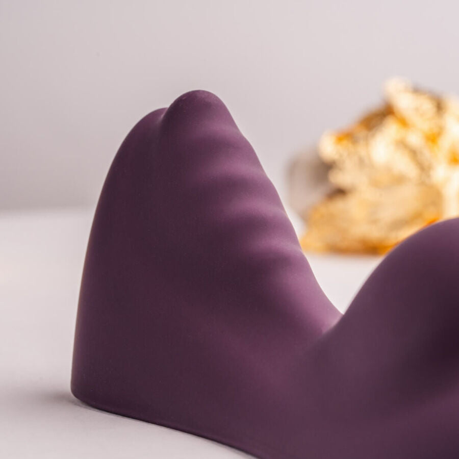 ROCKS-OFF - RUBY GLOW PURPLE SIT-ON VIBRATOR für intensive Stimulation und Self-Love