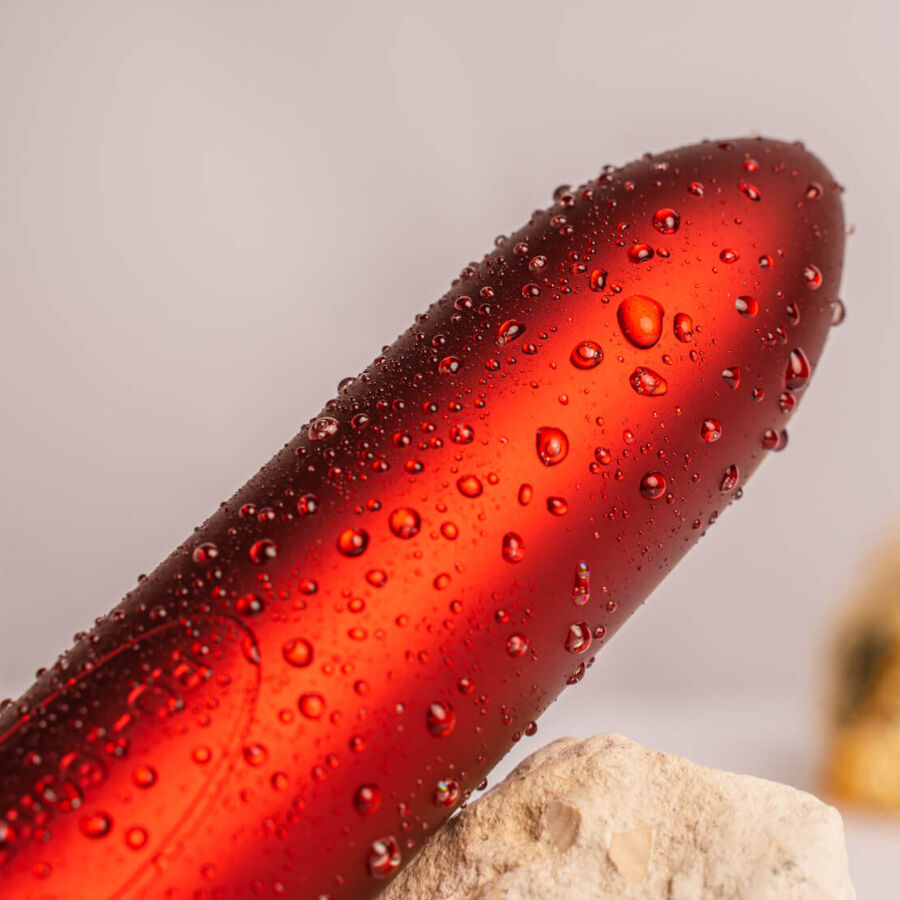 ROCKS-OFF - RO-160 ROUGE ALLURE VIBRIERENDES BULLET ROT – Vibrator Bild 3