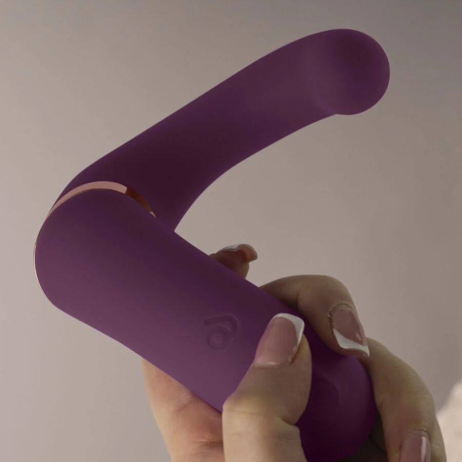 Rocks-Off Gemini Dual Vibrator – G-Punkt & Klitoris Stimulator, wasserdicht, USB hochwertiges Sextoy bei Secret Pulse