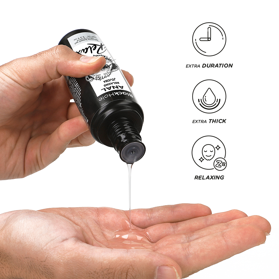 Black Hole Anal Relax Jojoba Silikonbasis 100 ml – Langanhaltende Entspannung & Gleitkomfort bei Secret Pulse im Erotikshop