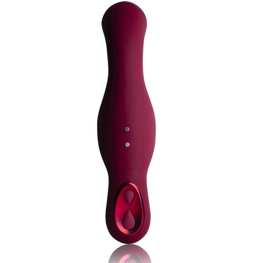 Rocks-Off Ruby Glow G-Spot Vibrator mit Fernbedienung – 2-in-1 Aufsitzvibrator, wasserdicht für sinnliche Momente allein oder zu zweit