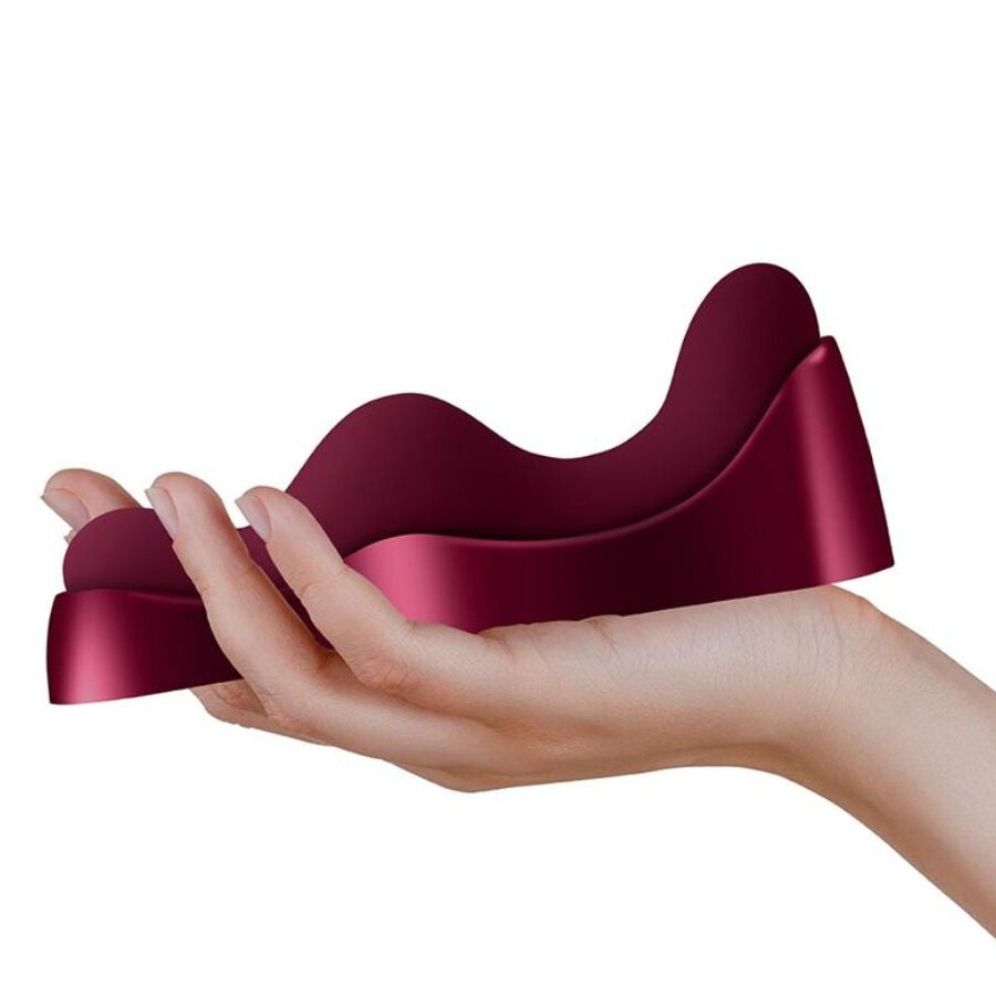 Rocks-Off Ruby Glow G-Spot Vibrator mit Fernbedienung – 2-in-1 Aufsitzvibrator, wasserdicht für intensive Stimulation und Self-Love
