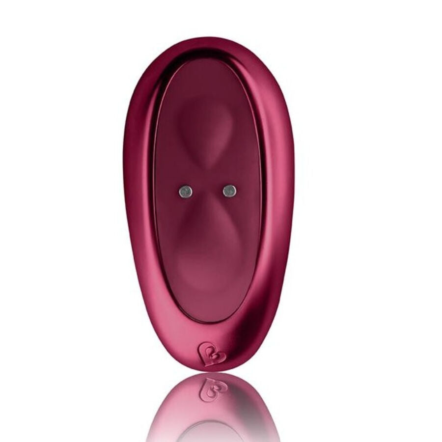 Rocks-Off Ruby Glow G-Spot Vibrator mit Fernbedienung – 2-in-1 Aufsitzvibrator, wasserdicht für intensive Stimulation und Self-Love