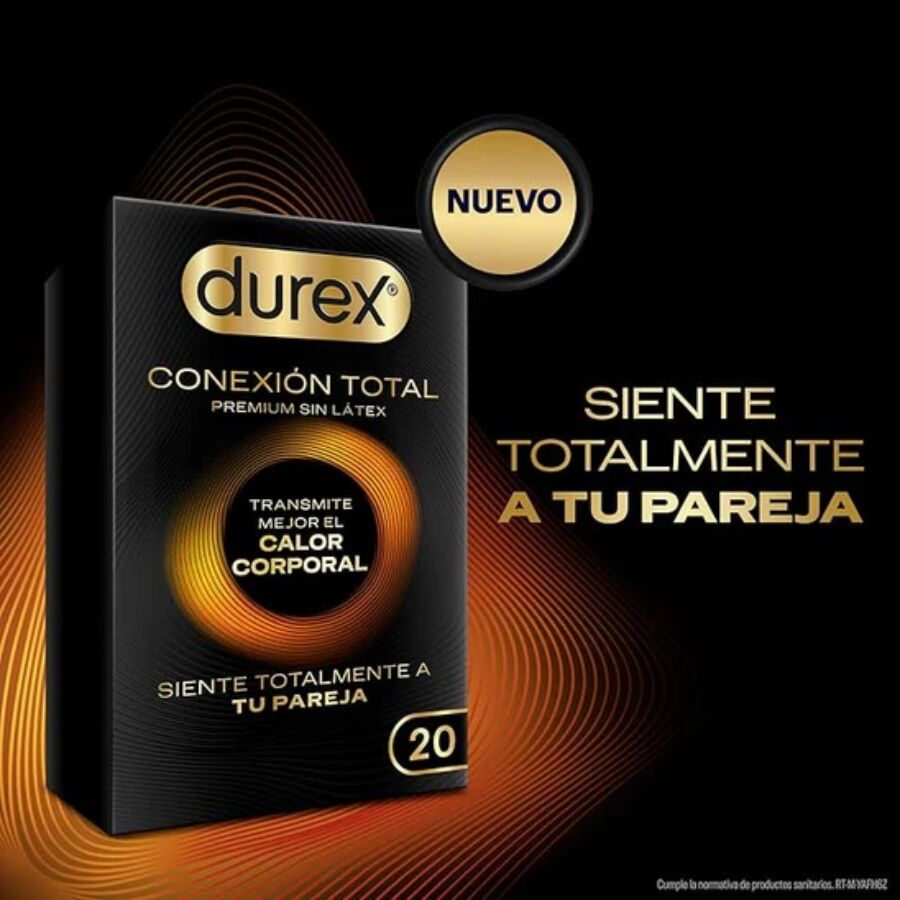 DUREX - TOTAL CONNECTION ULTRA FINE PLUS LATEXFREI 20 EINHEITEN – BDSM-Zubehör Bild 2