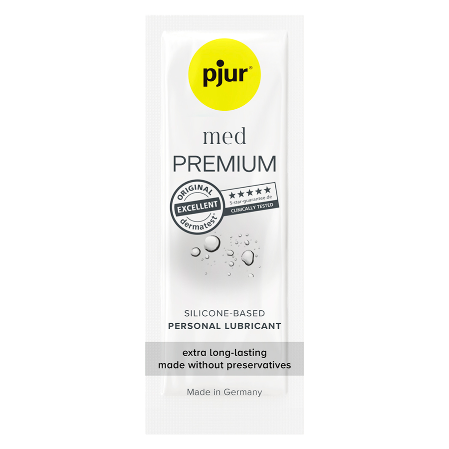 PJUR - MED SILIKON-SCHMIERMITTEL 1.5 ML Silikon-Gleitgel diskret online kaufen