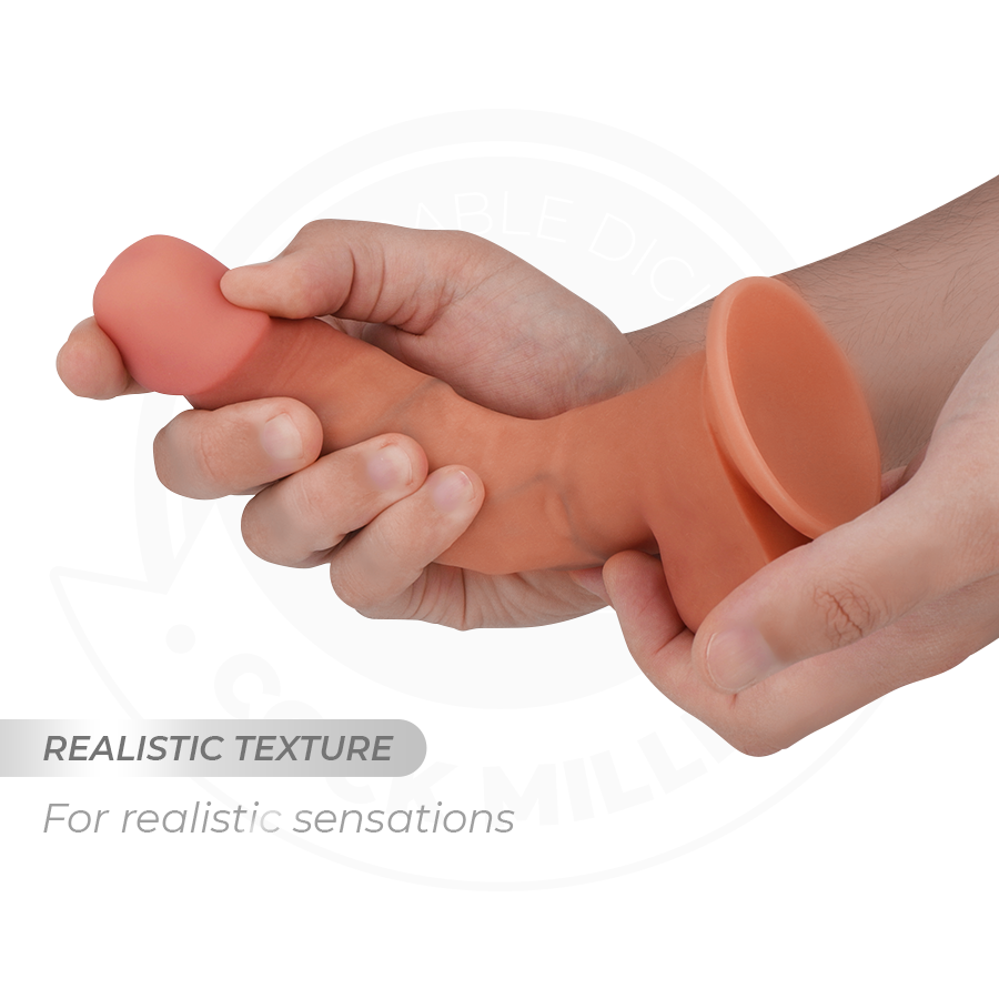 COCK MILLER – 17,8 cm Artikulierbarer Hyperrealistischer Dildo realistischer Dildo diskret online kaufen
