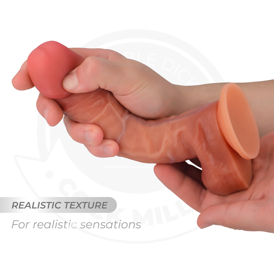 COCK MILLER – 19,3 cm Artikulierbarer Hyperrealistischer Dildo realistischer Dildo diskret online kaufen