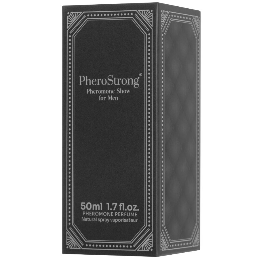 PHEROSTRONG Pheromone Parfüm Show für Männer 50 ml – Intensiver Herrenduft – Pheromon-Produkt Bild 3