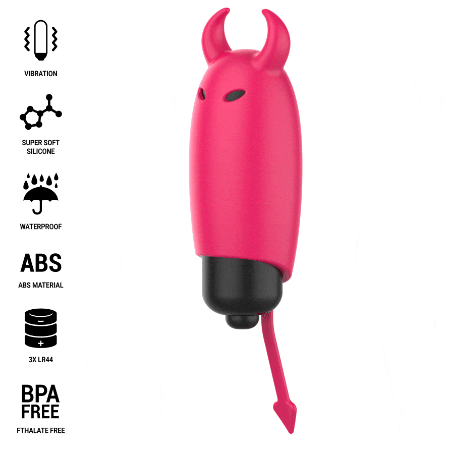 INTENSE - SCARLET VIBRIERENDE KUGEL RED DEMON 9,3 X 2,4 CM – Vibrator Bild 2