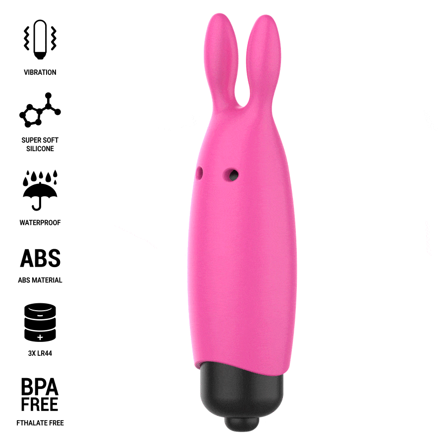 INTENSE - HOPPER PINK VIBRIERENDES BULLET 8,3 X 2,4 CM – Vibrator Bild 2