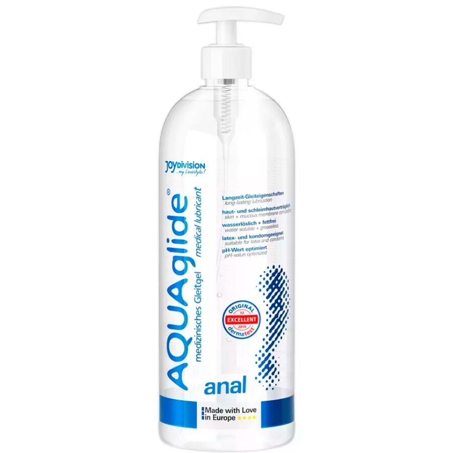 JOYDIVISION AQUAGLIDE - SCHMIERMITTEL 1000ML wasserbasiertes Gleitgel diskret online kaufen