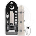 COCK MILLER Weiß – 20,5 cm Dildo mit LED, Vibration & Fernbedienung Dildo diskret online kaufen