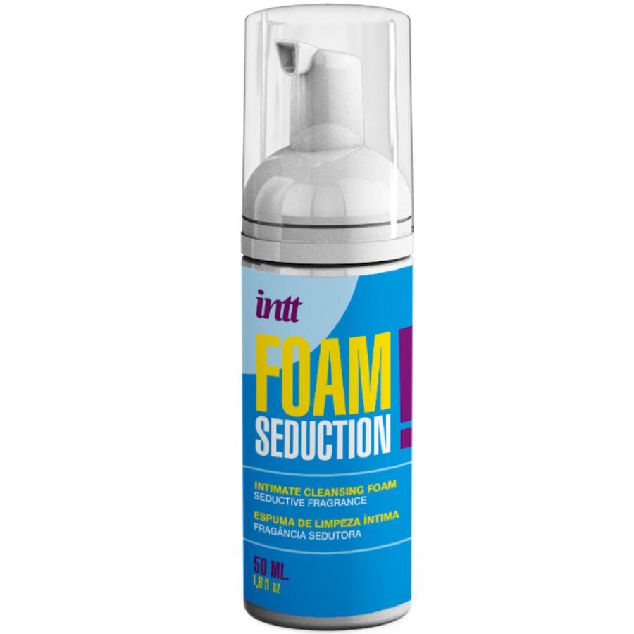 INTT RELEASES - FOAM SEDUCTION INTIM-REINIGUNGSSCHAUM 50 ML – Toy-Reiniger Bild 1