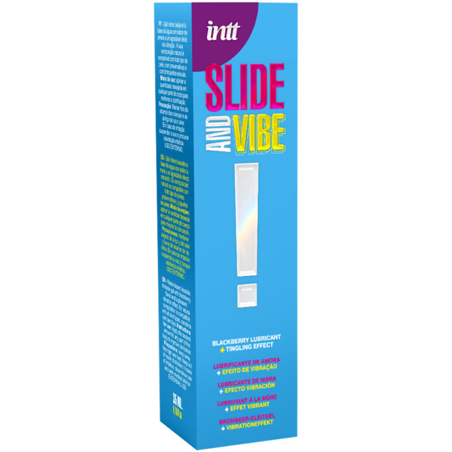 INTT RELEASES - KÜSSBARES VIBRIERENDES SCHMIERMITTEL AUF WASSERBASIS 35 ML für geschmeidige intime Momente