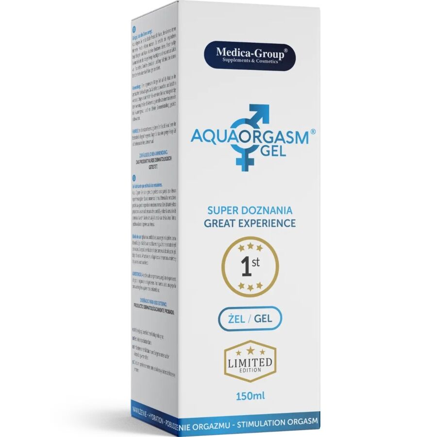 MEDICA GROUP - AQUA ORGASM INTIMGEL 150 ML – Erotik-Zubehör Bild 2