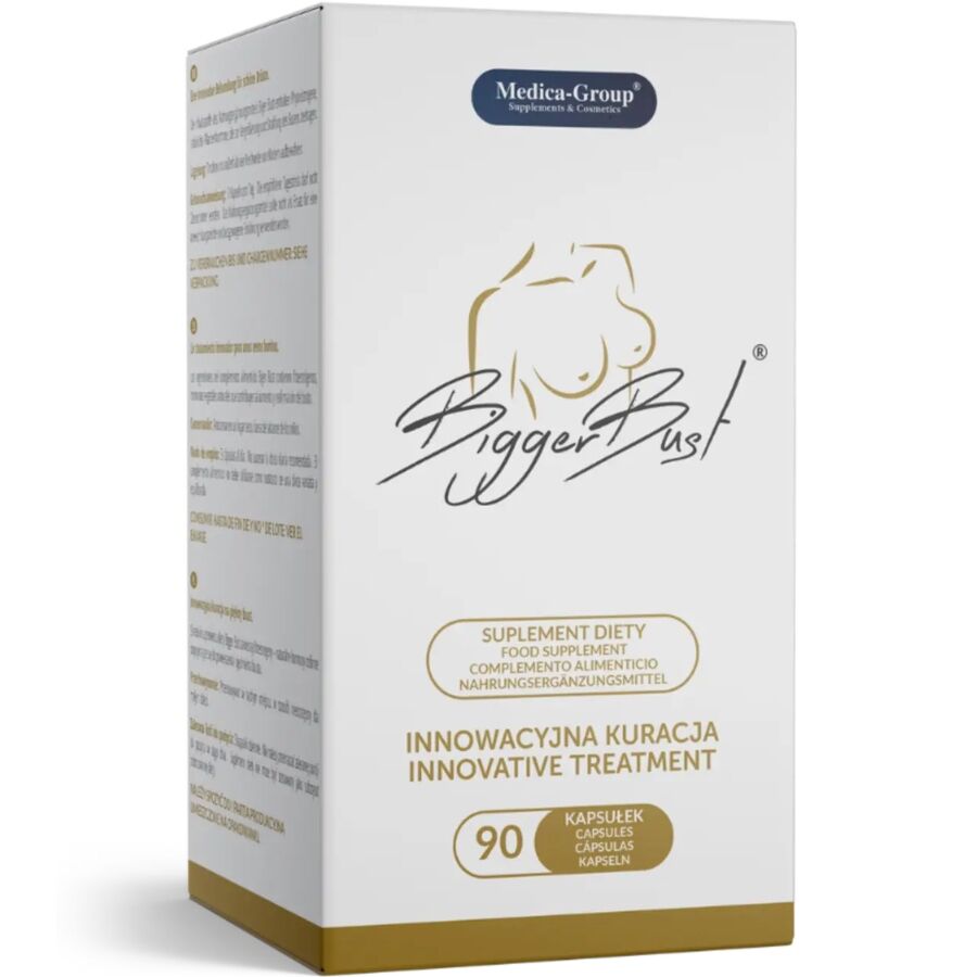 MEDICA GROUP - GRÖSSERE BÜSTE STRAFFUNG 90 KAPSELN – Potenz- & Lustprodukt Bild 2