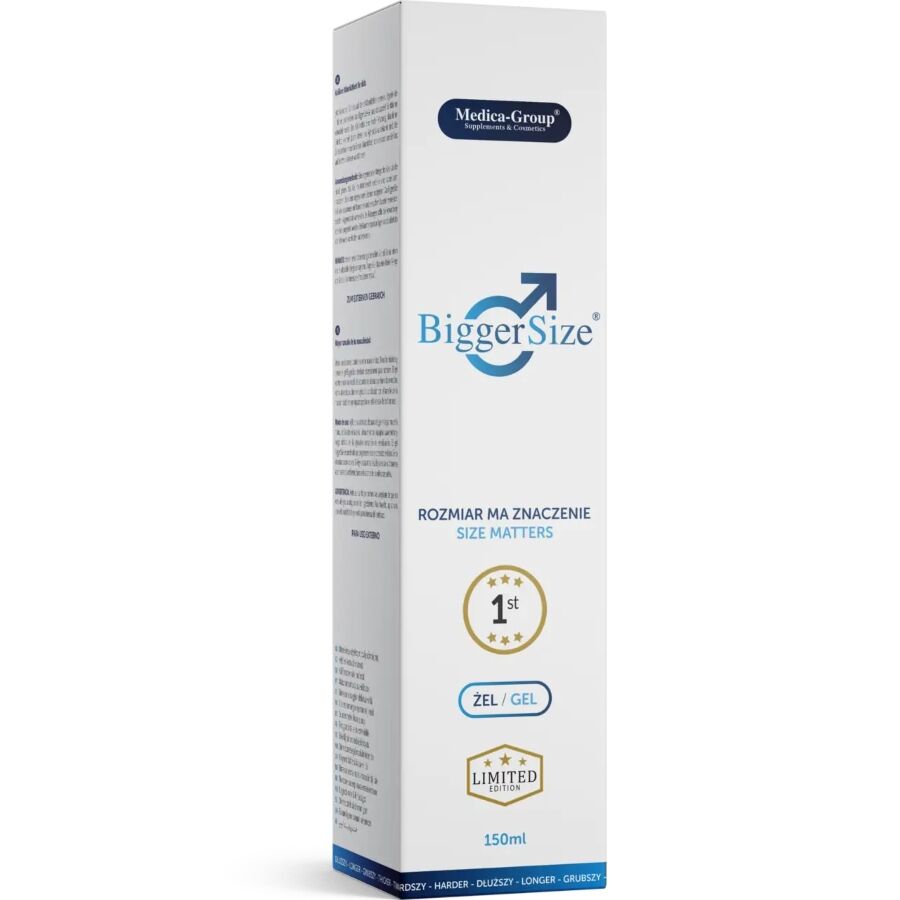 MEDICA GROUP - GRÖSSERES INTIMGEL FÜR MÄNNER 150 ML – Erotik-Zubehör Bild 2