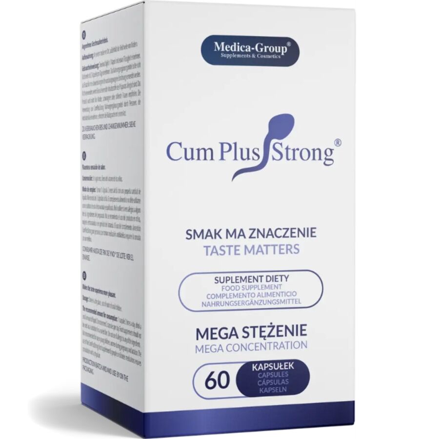 MEDICA GROUP - CUM PLUS STARKE SPERMAVERGRÖSSERUNG 60 KAPSELN – Potenz- & Lustprodukt Bild 2