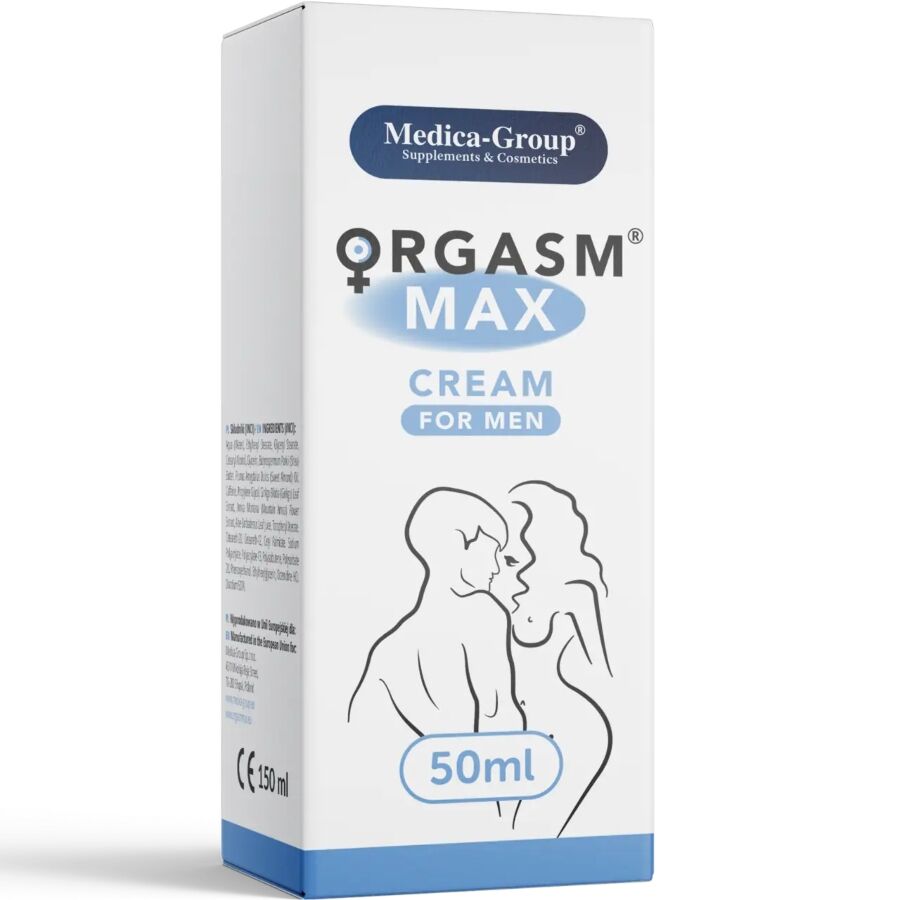 MEDICA GROUP Orgasm Max Intimcreme Männer 50 ml – Mehr Lust & Erektion – Potenz- & Lustprodukt Bild 2