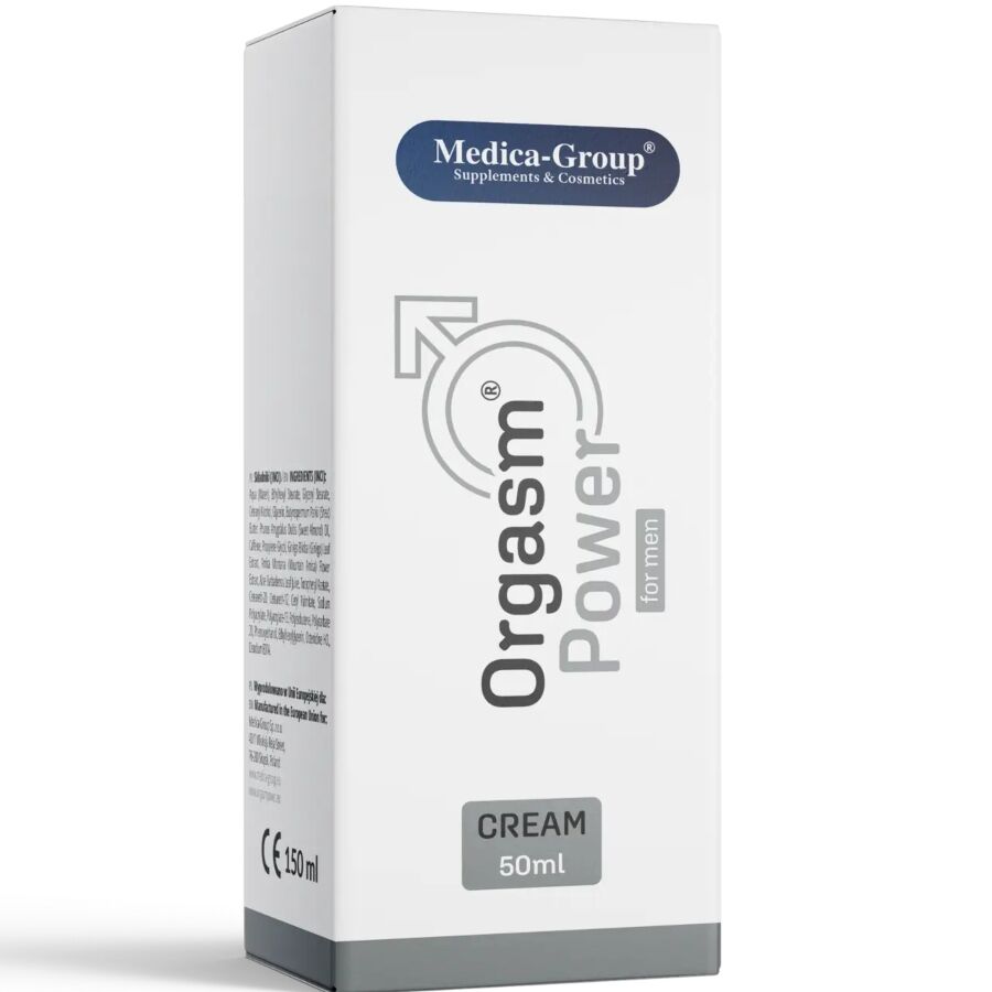MEDICA GROUP Orgasm Power Intimcreme Männer 50 ml – Steigerung von Lust & Erektion – Potenz- & Lustprodukt Bild 3