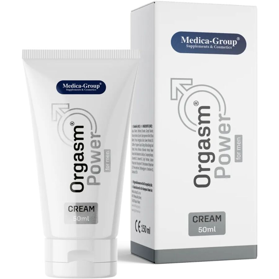 MEDICA GROUP Orgasm Power Intimcreme Männer 50 ml – Steigerung von Lust & Erektion – Potenz- & Lustprodukt Bild 1