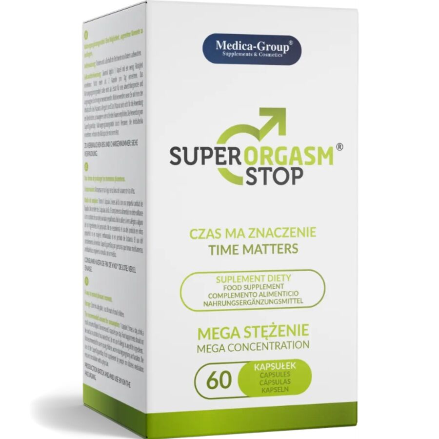 MEDICA GROUP - SUPER ORGASM STOP DELAY FÜR MÄNNER 60 KAPSELN – Verzögerungsprodukt Bild 2