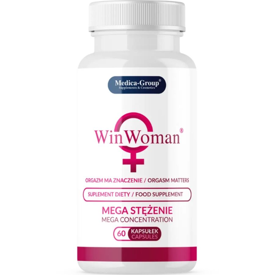 Medica Group Win Woman 60 Kapseln – Unterstützung für weibliche Libido – Potenz- & Lustprodukt Bild 1