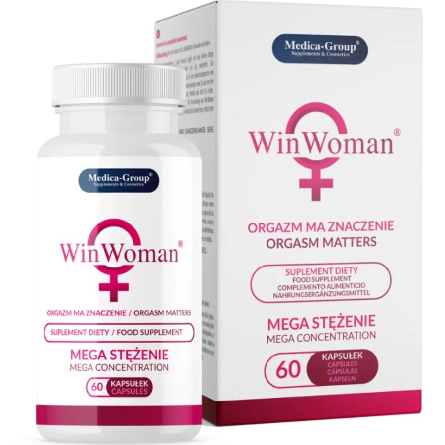 Medica Group Win Woman 60 Kapseln – Unterstützung für weibliche Libido – Potenz- & Lustprodukt Bild 2