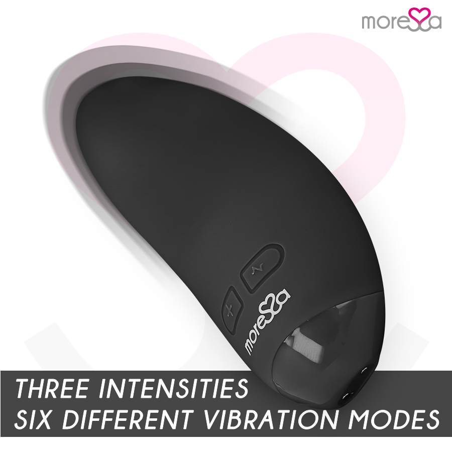 MORESSA - BLOSSOM SCHWARZER VIBRATOR Produktansicht und Details