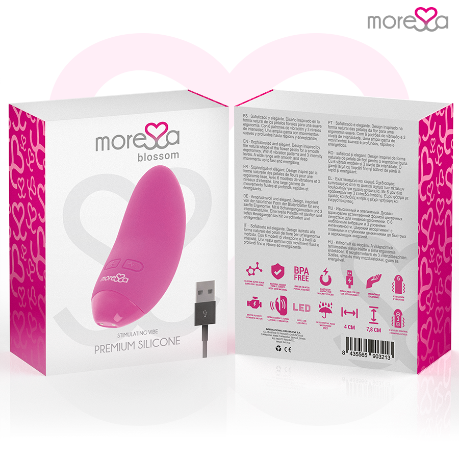 MORESSA - BLOSSOM ROSA VIBRATOR für intensive Stimulation und Self-Love