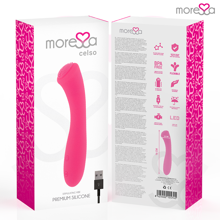 MORESSA - CELSO PREMIUM SILIKON WIEDERAUFLADBAR – Erotik-Zubehör Bild 7