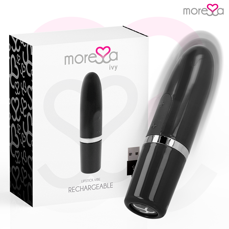 MORESSA - IVY VIBRATOR STIMULATOR REISE SCHWARZ Vibrator diskret online kaufen