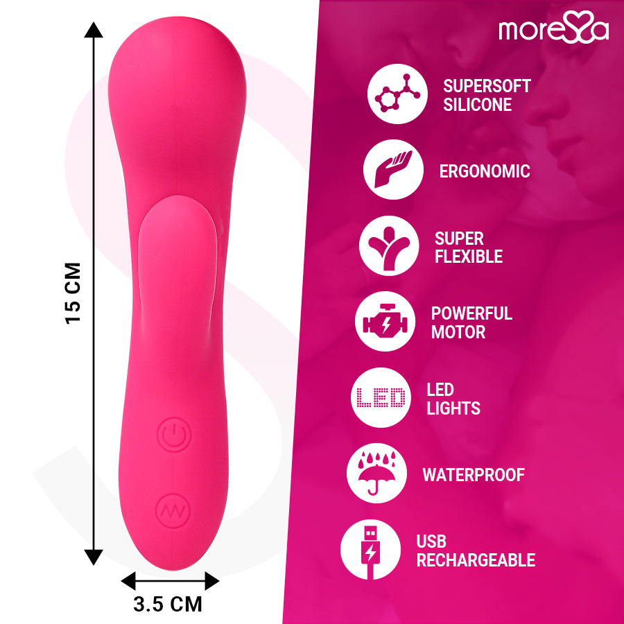 MORESSA - JERRY PREMIUM SILIKON WIEDERAUFLADBAR – Erotik-Zubehör Bild 4