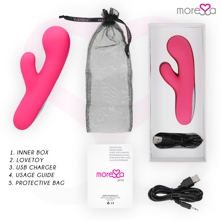 MORESSA - JERRY PREMIUM SILIKON WIEDERAUFLADBAR – Erotik-Zubehör Bild 6
