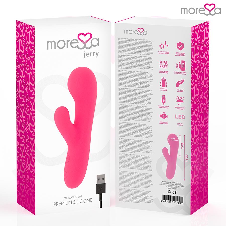 MORESSA - JERRY PREMIUM SILIKON WIEDERAUFLADBAR – Erotik-Zubehör Bild 7