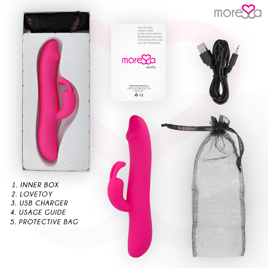 MORESSA - MOLLY PREMIUM SILIKON WIEDERAUFLADBAR – Erotik-Zubehör Bild 6