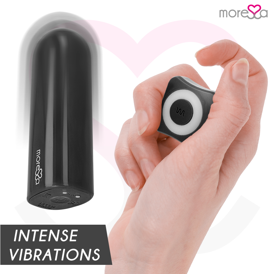 MORESSA - NIX VIBRATOR FERNBEDIENUNG SCHWARZ Produktansicht und Details