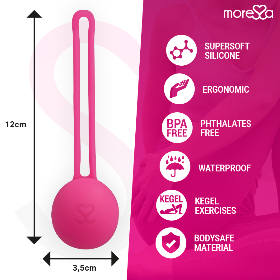 Chinesischen Kugeln SET PREMIUM ROSE SILIKON für sinnliche Momente