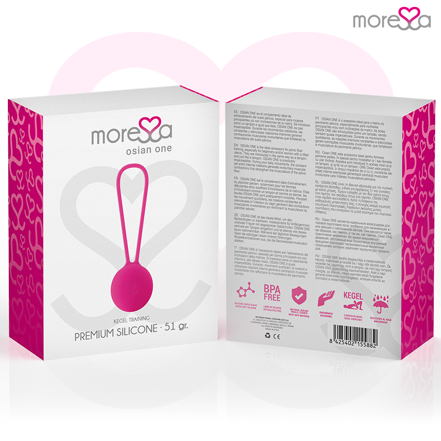 Chinesischen Kugeln SET PREMIUM ROSE SILIKON Detailansicht bei Secret Pulse