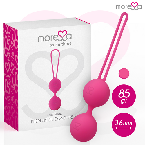 Chinesischen Kugeln SET PREMIUM ROSA SILIKON Set Produktansicht
