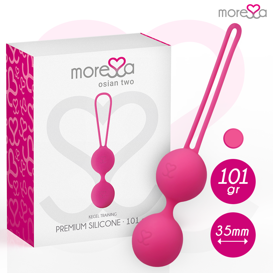 Chinesischen Kugeln SET PREMIUM ROSA SILIKON Set Produktansicht