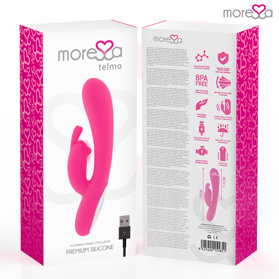 MORESSA - TELMO PREMIUM SILIKON WIEDERAUFLADBAR – Erotik-Zubehör Bild 7