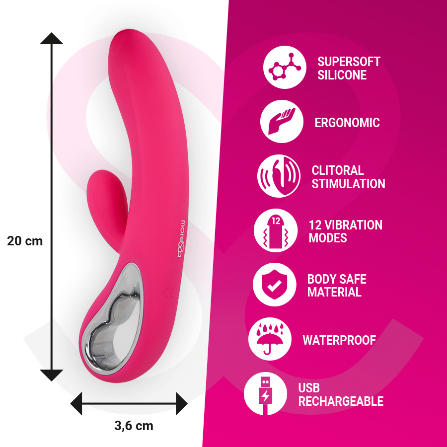 MORESSA - TROY PREMIUM SILIKON WIEDERAUFLADBAR – Erotik-Zubehör Bild 4