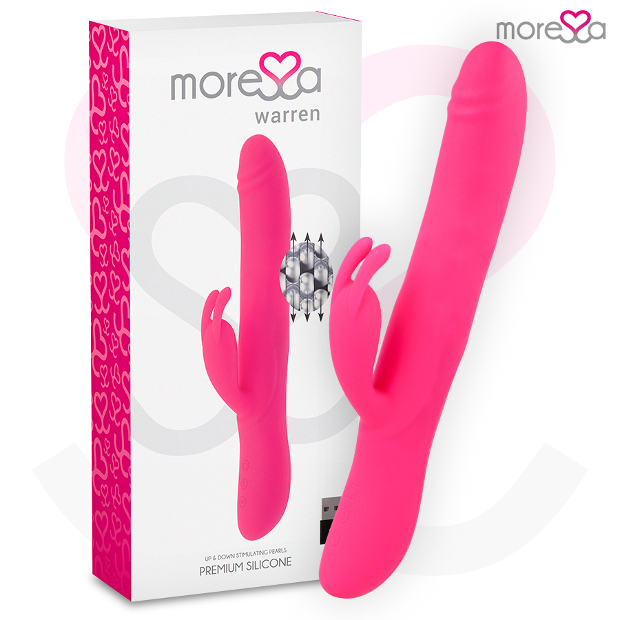 MORESSA Warren Premium Vibrator – 7 Modi, Rollfunktion, USB, wasserdicht Vibrator diskret online kaufen