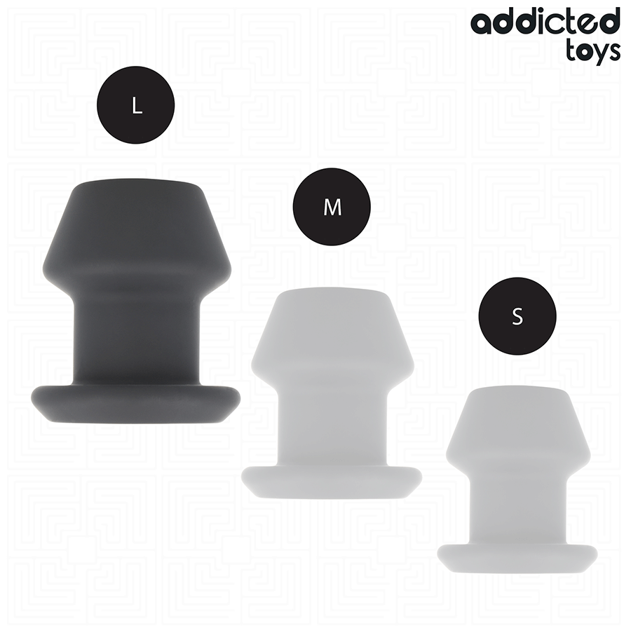 ADDICTED TOYS - EXTREM HOHL ANAL PLUG GRÖSSE L 10,4 CM hochwertiges Intimtoy
