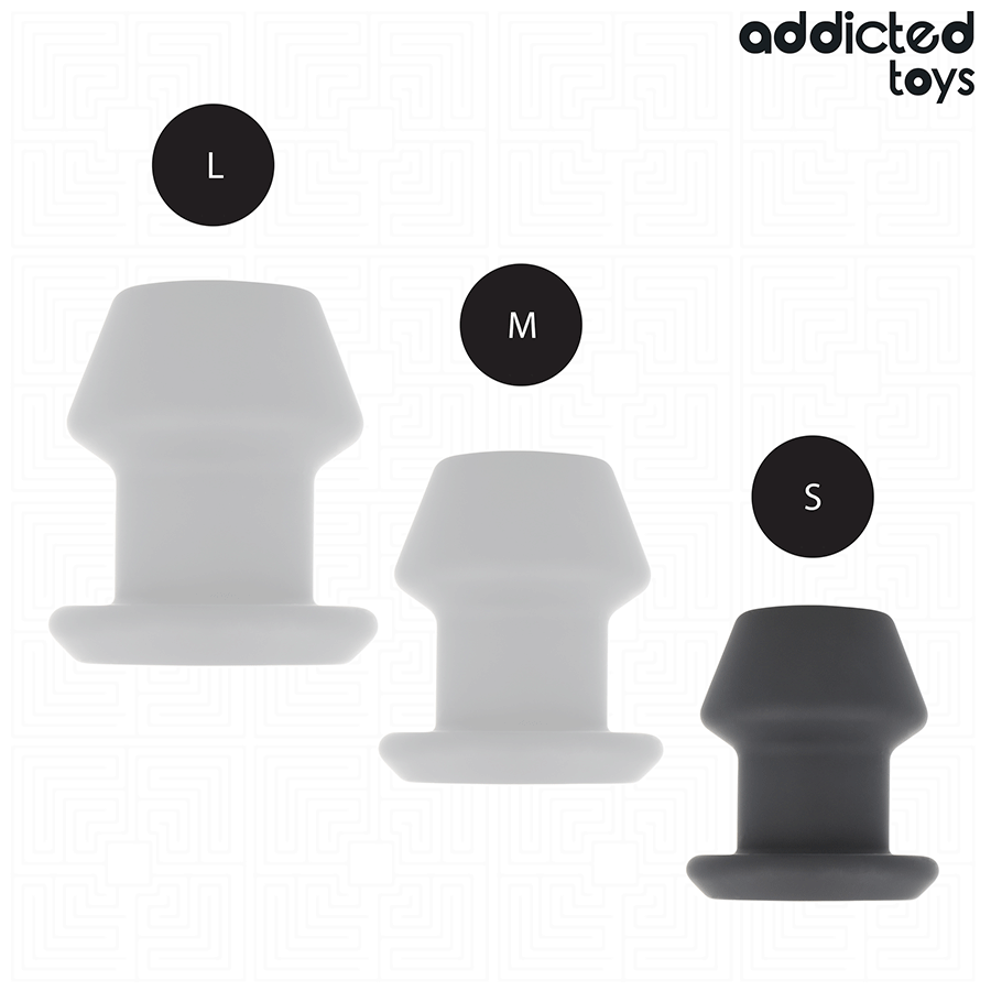 ADDICTED TOYS - EXTREM HOHL ANAL PLUG GRÖSSE S 7,5 CM hochwertiges Intimtoy