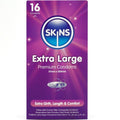 Skins Extra Große Premium-Kondome 16er-Pack – XL-Kondome 57 mm Breite, 205 mm Länge Kondome diskret online kaufen
