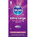 Skins Extra Große Premium-Kondome 8er-Pack – XL-Kondome 57 mm Breite, 205 mm Länge Kondome diskret online kaufen