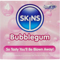Skins Bubblegum Premium-Kondome 4er-Pack – Fruchtiger Kaugummigeschmack & Extra Geschmiert Kondome diskret online kaufen